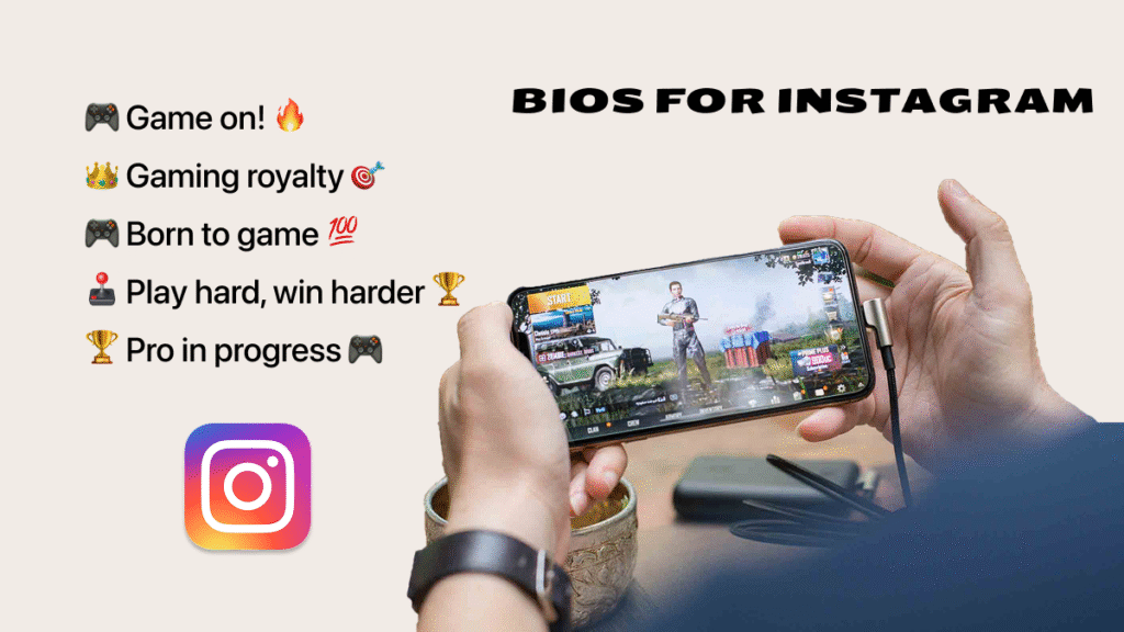 short bio for gamers
