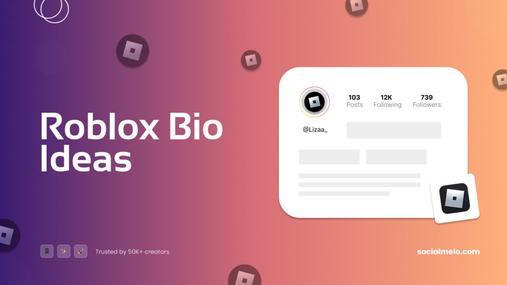 Roblox Bio Ideas