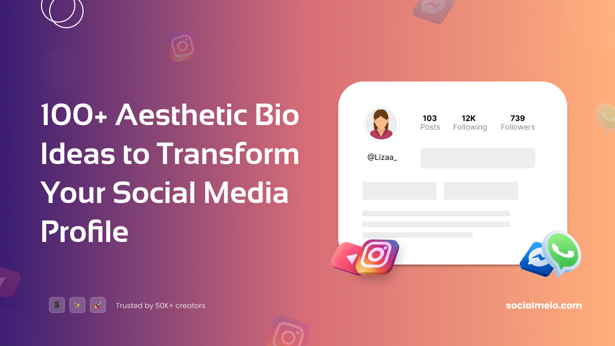 aesthetic bio ideas