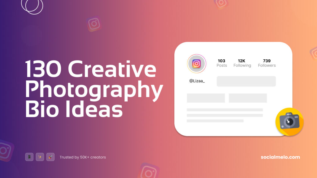 photography bio for instagram