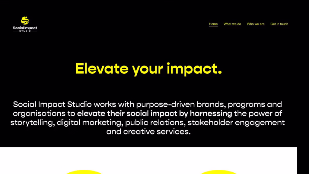 Social Impact Studio